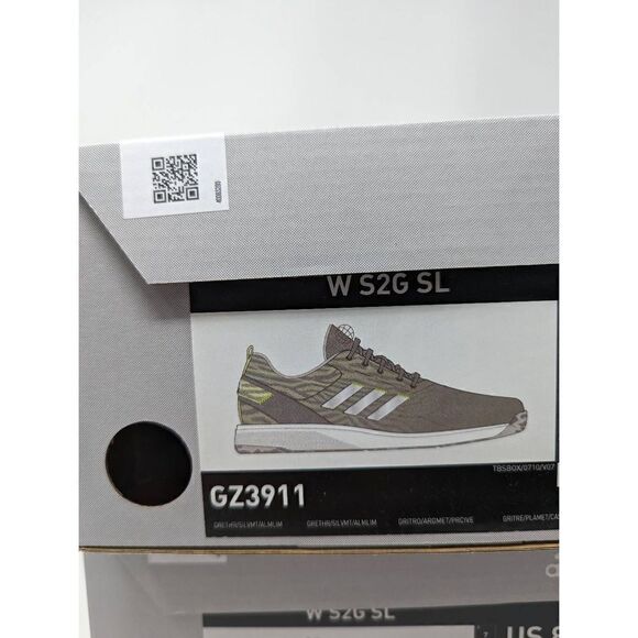NEW adidas Womens S2G Golf Shoes GZ3911 2022 - Grey Three/Pulse Lime Ladies New - Picture 6 of 8